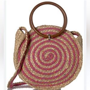 NWT CIRCUS BY SAM EDELMAN Zowie Stripe Round Shoulder Bag